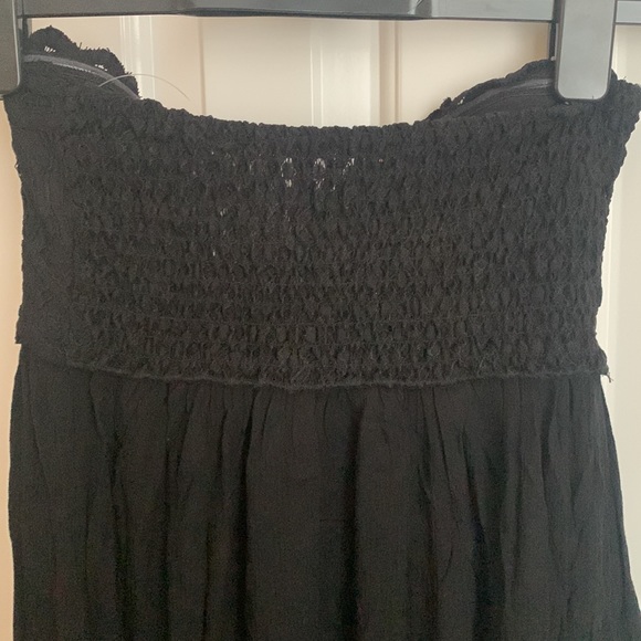 Free People Adella Corset Maxi Dress Black NWT - Picture 6 of 7